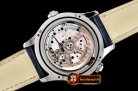 Jaeger Le Coultre Master Control Geographic Sector SS/LE Wht MY9015 Mod