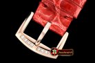 Franck Muller Long Island Peony DIAM/SS/LE (Red) White MOP Swiss Qtz
