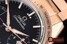 Omega SpeedMaster 57 Co-Axial RG/RG Black OMF A7750 9300