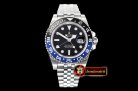 Rolex GMT Master II 126710BLNR 904L SS/SS Blk GMF A2836