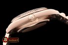 Rolex DayDate 40mm Flt RG/RG Pearl Wht Roman BP Swiss 2836