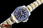 Rolex Submariner 116613LN 904L YG/SS Blue GMF SP A3135
