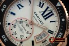 CAR0327A - Calibre de Cartier Diver RG/RU White A-2813