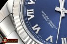Rolex Datejust Man DJ 36mm Oyst Fluted 904L SS/SS Blue Roman ARF A3135