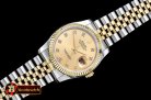 Rolex Datejust Man DJ 36mm Jub Flt YG/SS Gold Diams BP A3135 Mod