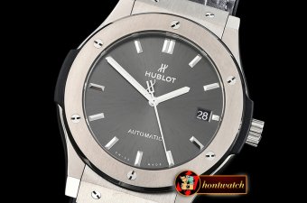 Hublot Classic Fusion Bang 45mm TI/LE/RU Grey WWF A2892 Mod
