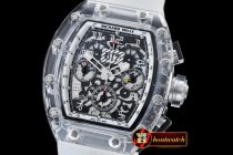 RM082H - RM011 Felipe Messa Big Date Sapphire Limited White A-77