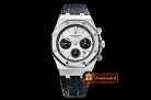 Audemars Piguet Royal Oak Chronograph 26320ST SS/LE Wht/Blk JHF A7750