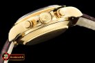 Replica Rolex Daytona 18K YG Wrp YG/LE Wht Stk BP A7750 Mod4130