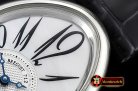 Breguet Queen of Naples Ladies SS/LE Wht MOP Jap Movt