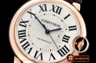 Cartier Balon Bleu Midsize Wrapped RG/LE White BP Swiss 2671