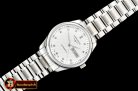Longines Master Collection DayDate SS/SS LGF White/Diams A2836