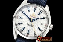 Omega Aqua Terra Master Ryder Cup SS/NY White Ult Asia 8500