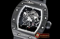 Richard Mille RM055 Bubba Watson FC/TI/BRU Skeleton Wht MY8215 Mod