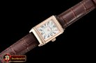Jaeger Le Coultre JL Reverso Ladies Diams RG/LE White/Num MY6T51 Mod