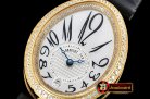 Breguet Queen of Naples Ladies Diams YG/LE Wht MOP Jap Movt