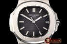 Patek Philippe Nautilus Jumbo 5711 SS/SS Grey/Stk PPF MY9015 Mod