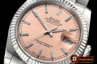 Rolex Datejust DJ 36mm Oyst Flt 904L SS/SS Rose Stick ARF A3135 Mod