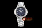 Patek Philippe Nautilus 33mm Diam SS/SS Blue PF Miyota 9015