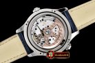 Jaeger Le Coultre Master Control Geographic Sector SS/LE Blue MY9015 Mod