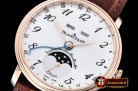 Blancpain Villeret Complications RG/LE Wht/Num OMF Miyota 9015