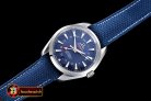 Replica Omega Aqua Terra GMT SS/NY Blue JHF A2824 Mod8500
