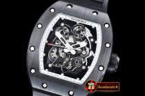 RM090C - RM055 Bubba Watson Tourbillon CER/VRU White Custom Movt