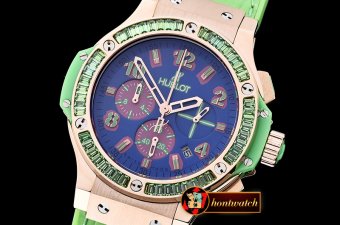 Hublot Big Bang Pop Art 38mm RG/LE Blue/Grn Bez OS20 Qtz