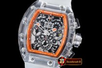 RM082I - RM011 Felipe Messa Big Date Sapphire Limited Orange A-7