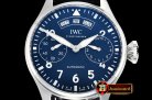 IWC Big Pilot Annual Cal. SS/LE Blue YLF V2 A52850