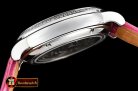 IWC Portofino Automatic Diam Bez SS/LE Wht MOP A2851 Mod