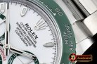Rolex Daytona 116500LN Grn CER/SS/SS Wht BLF A7750 A4130