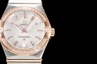OMEGA CONSTELLATION 123.25.27.60.55.001 27MM 1376F QZ OM013
