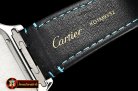 Cartier Santos De Cartier 2018 Mens SS/LE (Blue) Wht Swiss Qtz