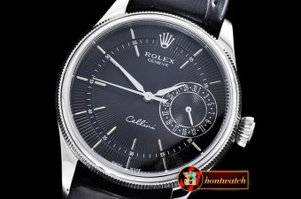 Rolex Cellini Date 39mm SS/LE Black VFF Asia 3165 Mod
