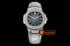 Patek Philippe Nautilus Mens 40mm Diams SS/LE Blue Sticks MY9015 Mod