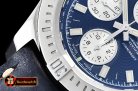 Breitling Colt 44mm Chronograph Automatic SS/LE Blue/Stk A7750