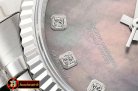 Rolex Datejust Man DJ 36mm Jub Flt SS/SS Black MOP Diams BP A313
