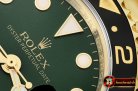 Rolex GMT Master II Ref.116718LN YG/YG Green EWF A2836