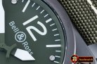 Replica Bell & Ross BR03-92 Military Ed. PVD/NY Green Miyota 901