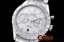 Omega SpeedMaster 57 SS/SS White JHF Asia 7750 Mod 9300