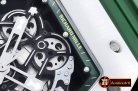 Replica Richard Mille RM055 White Bubba Watson White Cer Green C