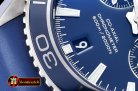 Omega Planet Ocean 45mm Chrono TI/RU Blue BP A7750 Mod9300