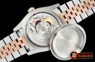 Rolex Datejust Man DJ 36mm Jub Flt RG/SS Black MOP Roman BP A313