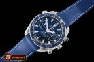 Replica Omega Planet Ocean 45mm Chrono TI/RU BP Blue A7750 Mod93