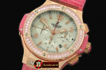 HUB0322H - Big Bang Pearl RG/Sq Pink Ruby White A-7750