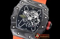 Richard Mille RM035-02 Rafael Nadal FC/NY Org Black/Red C Miyota Mod