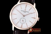 VC081B - Patrimony RG/LE White MK Factory - Asia Manual H/W