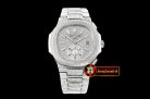 Patek Philippe Nautilus 5980 Full Diams SS/SS Diam Asia 7750 Mod