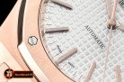 Audemars Piguet Royal Oak 15400 Wrapped RG/LE White BP MY9015 Mod 3120